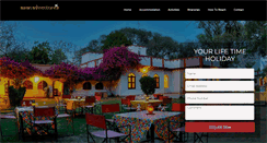 Desktop Screenshot of chambalsafaris.com
